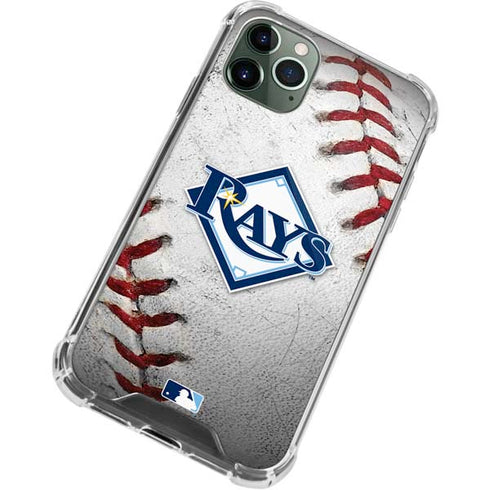 MLB Tampa Bay Rays Game Ball iPhone 11 Pro Max Clear Case