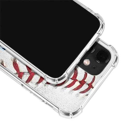 MLB Tampa Bay Rays Game Ball iPhone 12 Clear Case
