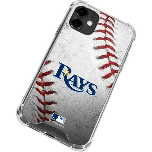 MLB Tampa Bay Rays Game Ball iPhone 12 Clear Case