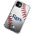 MLB Tampa Bay Rays Game Ball iPhone 12 Mini Clear Case