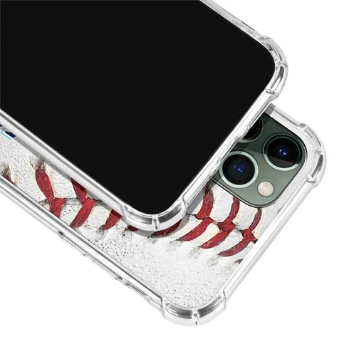 MLB Tampa Bay Rays Game Ball iPhone 12 Pro Clear Case