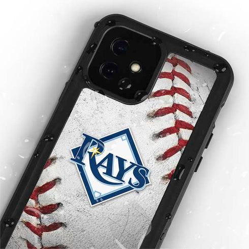 MLB Tampa Bay Rays Game Ball iPhone 12 Waterproof Case
