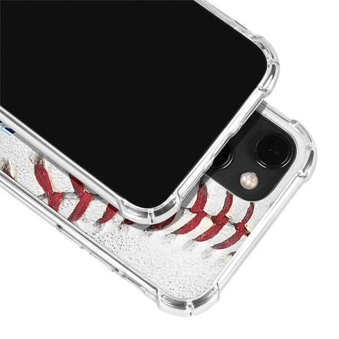 MLB Tampa Bay Rays Game Ball iPhone 13 Mini Clear Case