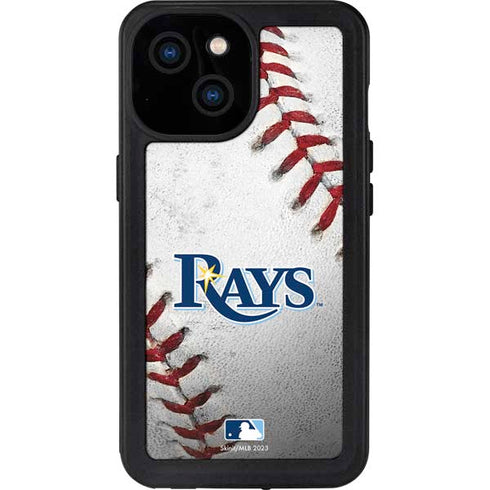 MLB Tampa Bay Rays Game Ball iPhone 13 Mini Waterproof Case