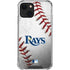 MLB Tampa Bay Rays Game Ball iPhone 15 Plus Clear Case
