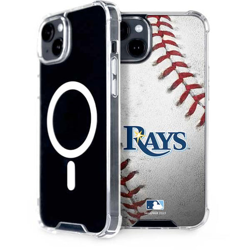 MLB Tampa Bay Rays Game Ball iPhone 15 Plus MagSafe Case