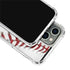 MLB Tampa Bay Rays Game Ball iPhone 14 Pro Clear Case
