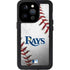 MLB Tampa Bay Rays Game Ball iPhone 14 Pro Waterproof Case