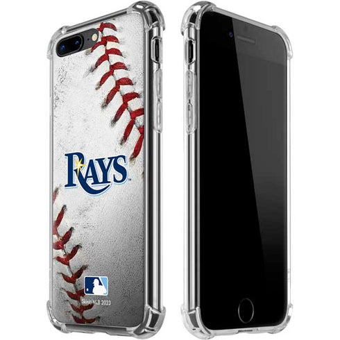 MLB Tampa Bay Rays Game Ball iPhone 7/8 Plus Clear Case