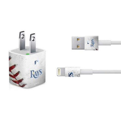 MLB Tampa Bay Rays Game Ball iPhone Charger (5W USB) Skin