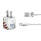 MLB Tampa Bay Rays Game Ball iPhone Charger (5W USB) Skin