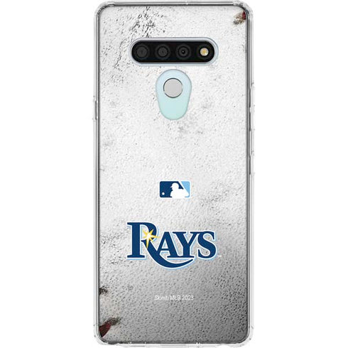 MLB Tampa Bay Rays Game Ball LG Stylo 6 Clear Case