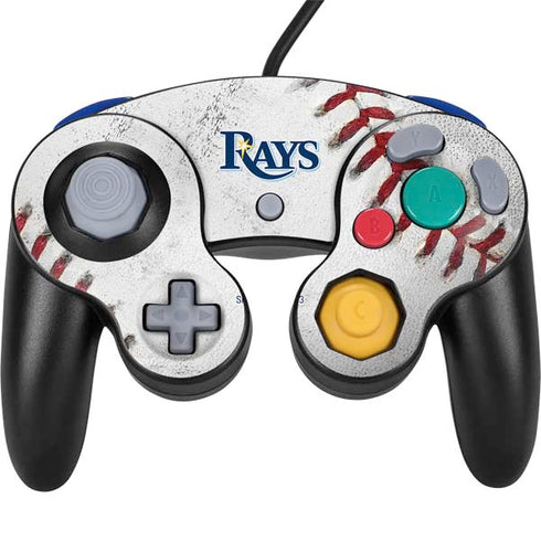 MLB Tampa Bay Rays Game Ball Nintendo GameCube Controller Skin