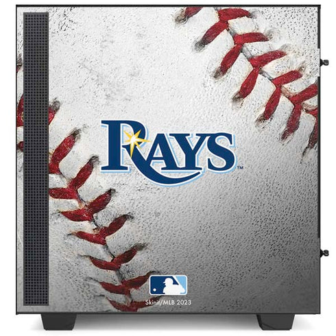 MLB Tampa Bay Rays Game Ball NZXT H510 Compact ATX Mid-Tower Case Skin