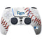 MLB Tampa Bay Rays Game Ball PS5 Controller Skin
