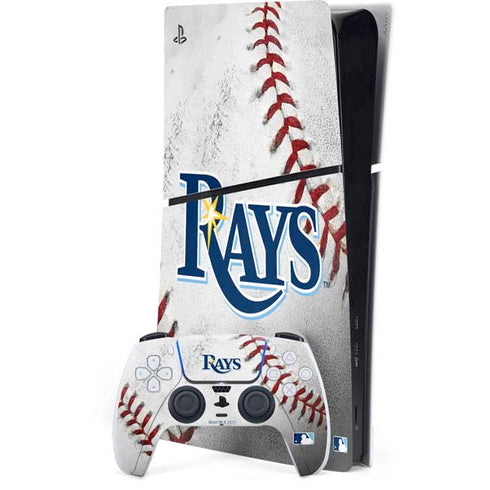 MLB Tampa Bay Rays Game Ball PS5 Slim Digital Edition Bundle Skin