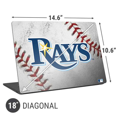 MLB Tampa Bay Rays Game Ball Universal Laptop 18in (14.6 x 10.6in) Skin