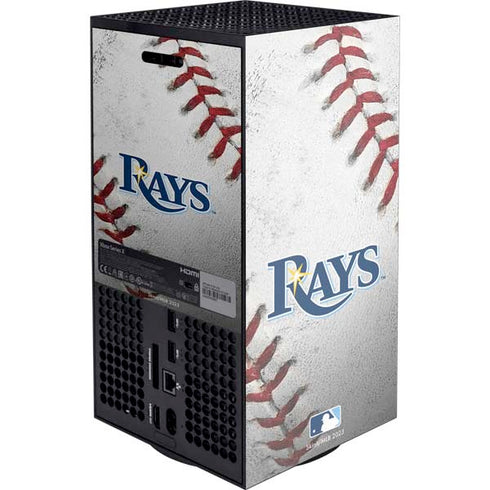 MLB Tampa Bay Rays Game Ball Xbox Series X Console Skin