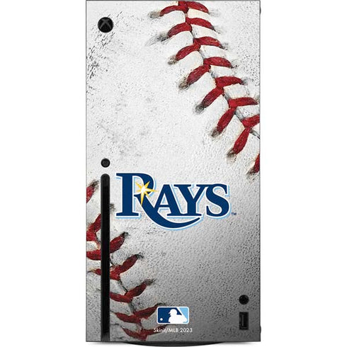 MLB Tampa Bay Rays Game Ball Xbox Series X Console Skin