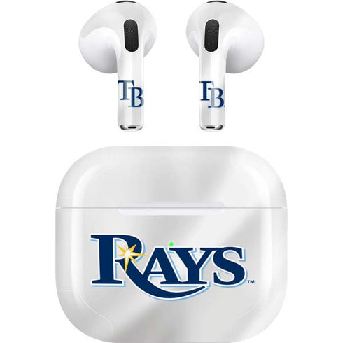 MLB Tampa Bay Rays Home Jersey Apple AirPods (3rd Gen 2021) Skin