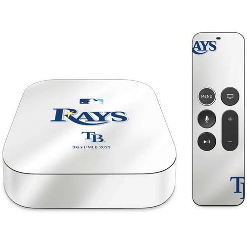 MLB Tampa Bay Rays Home Jersey Apple TV Skin