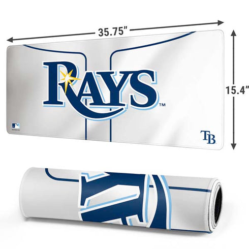 MLB Tampa Bay Rays Home Jersey Gaming Mouse Pad