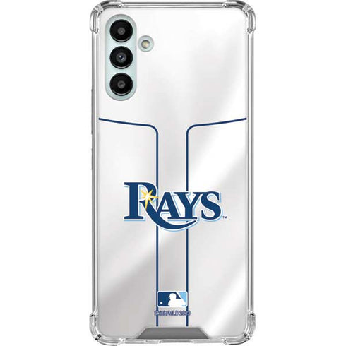 MLB Tampa Bay Rays Home Jersey Galaxy A13 5G Clear Case
