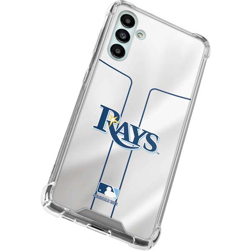 MLB Tampa Bay Rays Home Jersey Galaxy A13 5G Clear Case