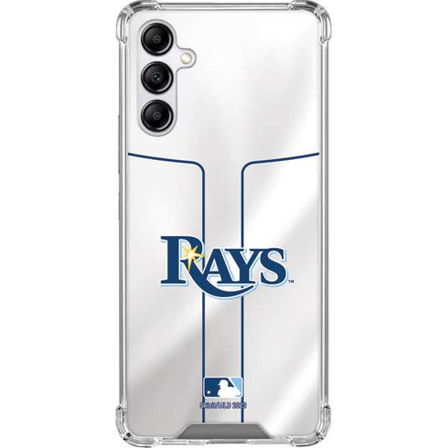 MLB Tampa Bay Rays Home Jersey Galaxy A14 5G Clear Case