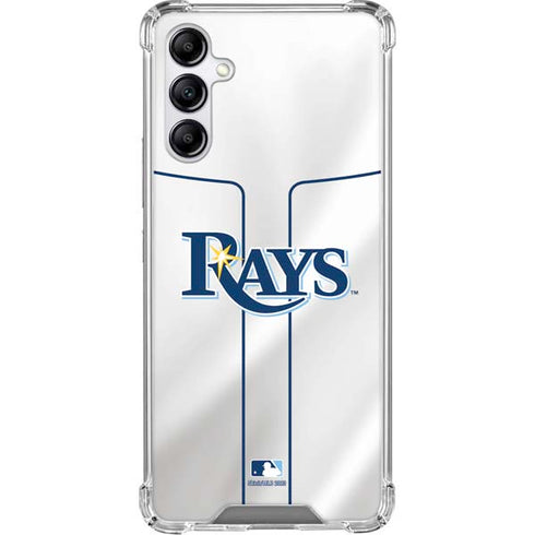 MLB Tampa Bay Rays Home Jersey Galaxy A15 5G Clear Case