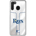 MLB Tampa Bay Rays Home Jersey Galaxy A21 Clear Case