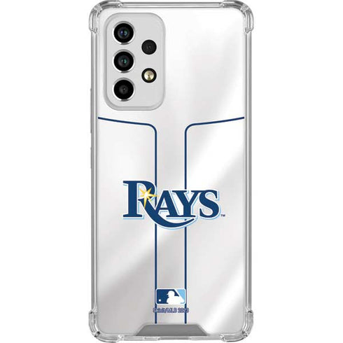 MLB Tampa Bay Rays Home Jersey Galaxy A33 5G Clear Case