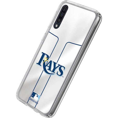 MLB Tampa Bay Rays Home Jersey Galaxy A50 Clear Case