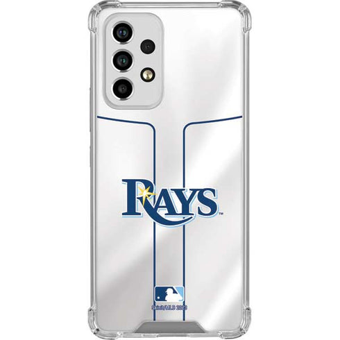 MLB Tampa Bay Rays Home Jersey Galaxy A53 5G Clear Case