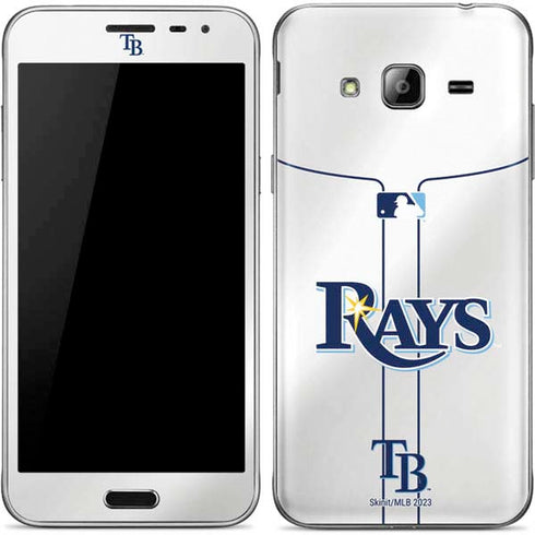 MLB Tampa Bay Rays Home Jersey Galaxy J3 Skin