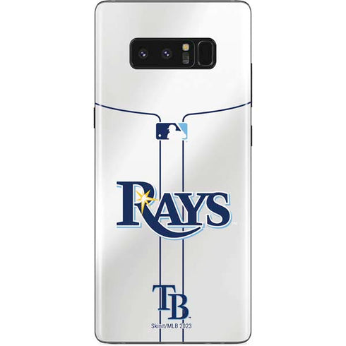 MLB Tampa Bay Rays Home Jersey Galaxy Note 8 Skin