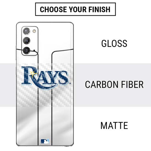 MLB Tampa Bay Rays Home Jersey Galaxy Note20 5G Skin
