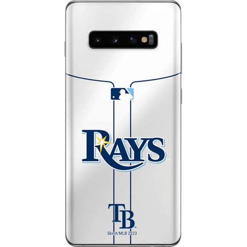 MLB Tampa Bay Rays Home Jersey Galaxy S10 Plus Skin