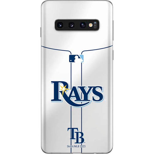 MLB Tampa Bay Rays Home Jersey Galaxy S10 Skin