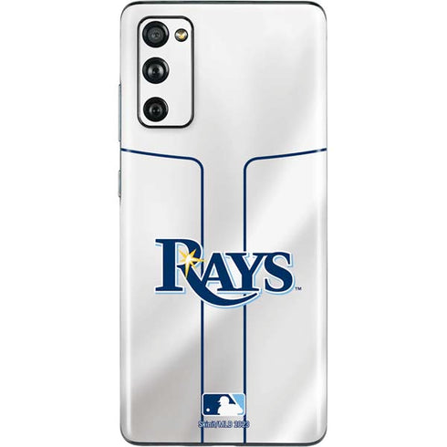 MLB Tampa Bay Rays Home Jersey Galaxy S20 Fan Edition Skin