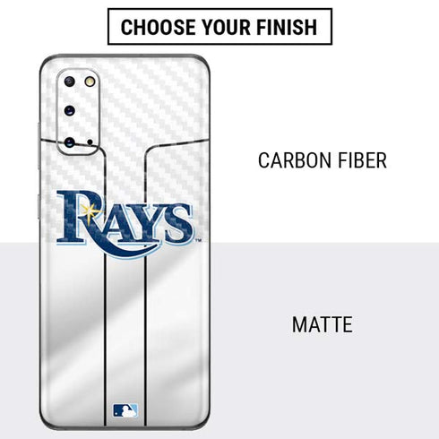 MLB Tampa Bay Rays Home Jersey Galaxy S20 Skin