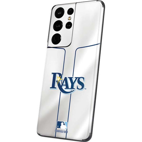 MLB Tampa Bay Rays Home Jersey Galaxy S21 Ultra 5G Skin