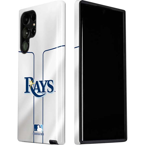 MLB Tampa Bay Rays Home Jersey Galaxy S22 Ultra Pro Case