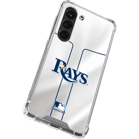 MLB Tampa Bay Rays Home Jersey Galaxy S23 Clear Case