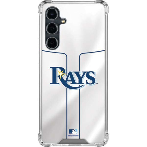 MLB Tampa Bay Rays Home Jersey Galaxy S23 FE Clear Case