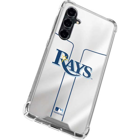 MLB Tampa Bay Rays Home Jersey Galaxy S23 FE Clear Case
