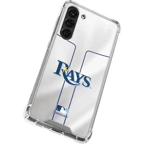 MLB Tampa Bay Rays Home Jersey Galaxy S23 Plus Clear Case