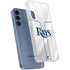 MLB Tampa Bay Rays Home Jersey Galaxy S24 Clear Case