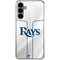 MLB Tampa Bay Rays Home Jersey Galaxy S24 Plus Clear Case