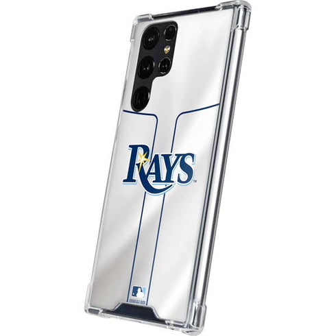 MLB Tampa Bay Rays Home Jersey Galaxy S24 Ultra Clear Case